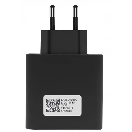 Motorola originálny Type-C 125W MC-1259 čierny sieťový USB-C nabíjací adaptér - 2