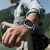 Apple Watch 8 / 9 / 10 / 11 / SE / Ultra (44 / 45 / 46 / 49 mm) Tech-Protect Nylon Pro nylonový remienok tmavomodrý / modrý thumbnail