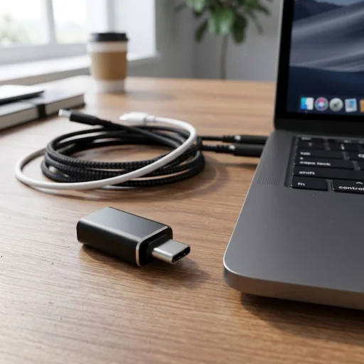 USB Type-C - USB A 3.0 adapter Blue Star - fekete - 5