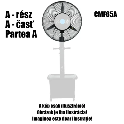 Mriežky a lopatka hmlového ventilátora HOME CMF65A - 1