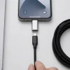 USB Type-C - Lightning adaptér Blue Star biely thumbnail