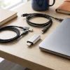 USB Type-C - Lightning adaptér Blue Star biely thumbnail