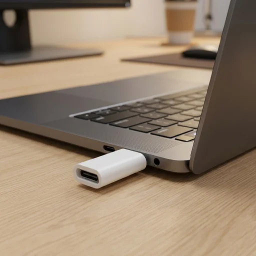 Type-C - Micro USB adaptér Blue Star - biely - 4
