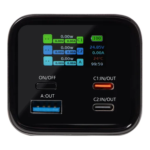 Tactical Squad Head Quarters 65W 27000mAh - Powerbank - 4