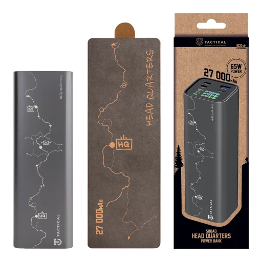 Tactical Squad Head Quarters 65W 27000mAh - Powerbank - 9