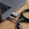 USB Type-C - USB-A 3.0 adaptér Blue Star - biely thumbnail