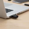 USB Type-C - Micro USB adaptér Blue Star - čierny thumbnail