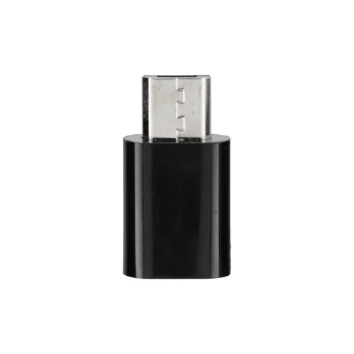 USB Type-C - Micro USB adaptér Blue Star - čierny - 2