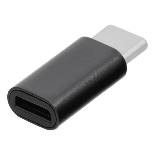 Adaptér z Micro USB na Type-C Blue Star - čierny - 4