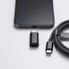 Adaptér z Micro USB na Type-C Blue Star - čierny thumbnail
