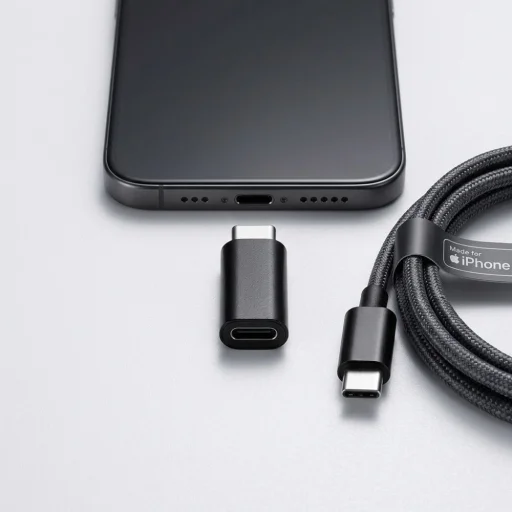 Adaptér z Micro USB na Type-C Blue Star - čierny - 8