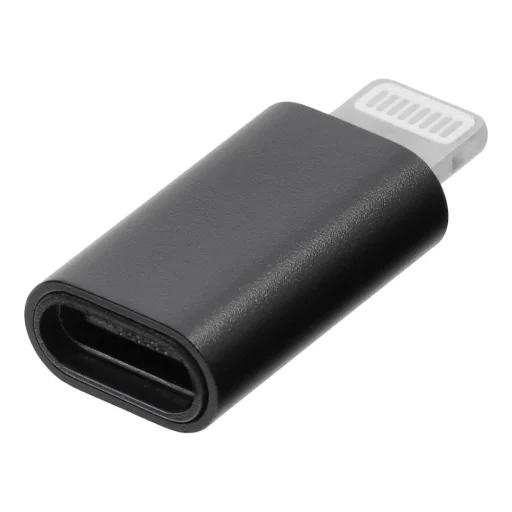 Lightning - USB Type-C adaptér Blue Star - čierny - 4