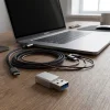 USB Type-C - USB-A 3.0 adaptér Blue Star - biely thumbnail