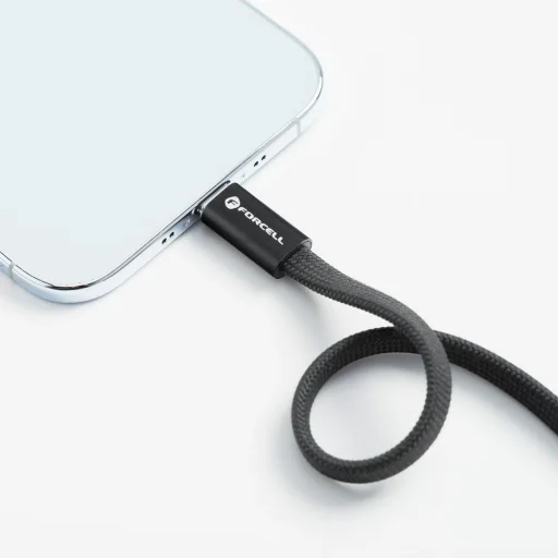 Forcell F-Energy QC4.0 PD 3A 60W Cafule Flat USB-C - USB-C kábel 1,2 m CCFN23 čierny - 6