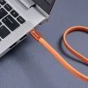 Forcell F-Energy QC4.0 PD 3A 60W Cafule Flat USB-C - USB-C kábel 1,2 m CCFN23 oranžový thumbnail