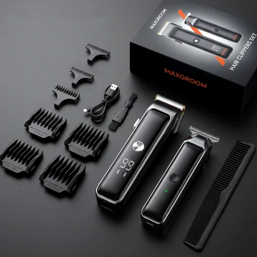 MAXGROOM M608 Zastrihávač vlasov so zastrihávačom - čierny - 7