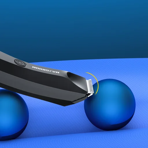 MAXGROOM RFCD-9087 multifunkčný zastrihávač s LED svetlom - čierny - 9