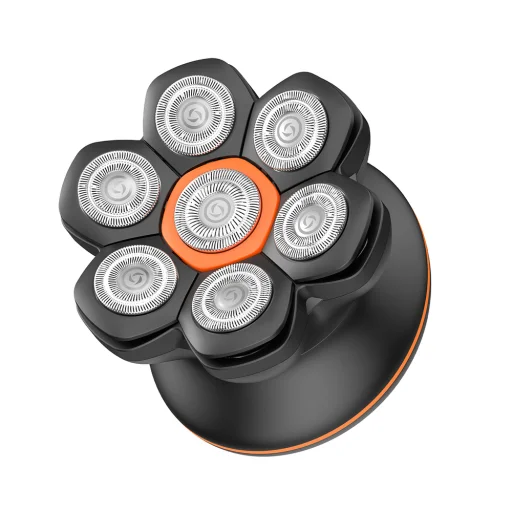 MAXGROOM JK-1688 Elektrický holiaci strojček na hlavu a bradu - čierny - 2