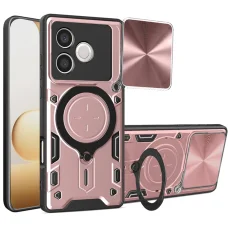 Techsuit - CamGuard Pro - Honor 600 Lite - puzdro Rose Gold