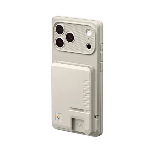 Spigen - Classic LS Mag Fit Wallet flipové puzdro s MagSafe (AFA10949) - Jednoduchý prístup, Minimalistický dizajn - Stone - 5