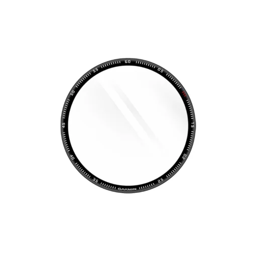 Techsuit - Nano Flex (balenie 2 ks) - Garmin Fenix 7S - Čierne ochranné sklo - 3