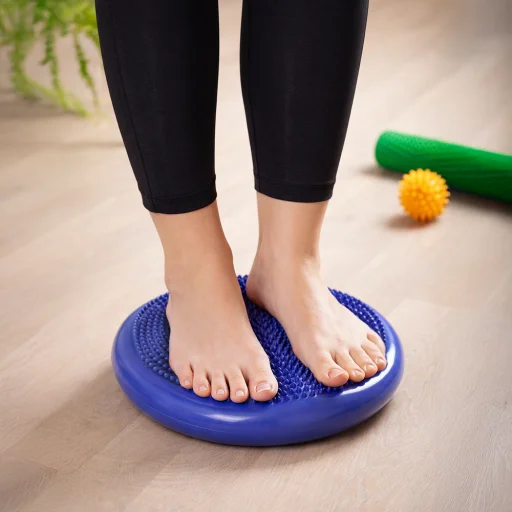 Wozinsky WPSD-01 senzorický rehabilitačný vankúš ježko - modrý - 5