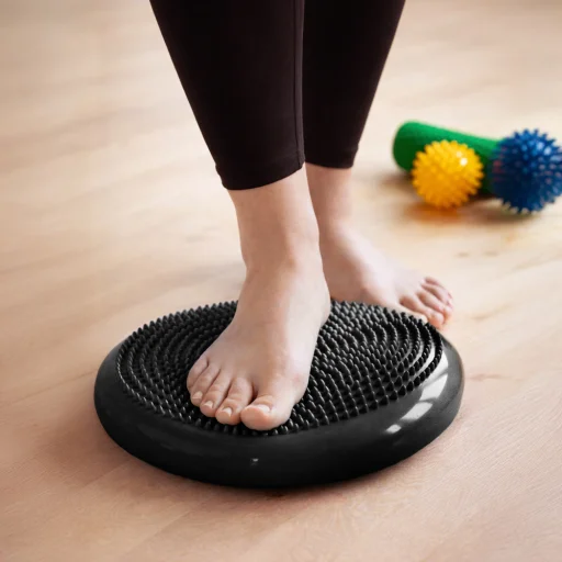 Wozinsky WPSD-02 senzorický rehabilitačný vankúš ježko - čierny - 5