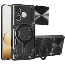 Techsuit - CamGuard Pro - Honor 600 Lite - Čierne puzdro