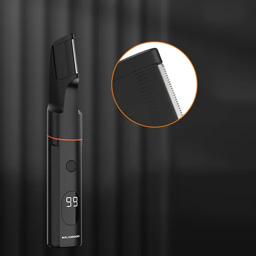 MAXGROOM LK-881 multifunkčný zastrihávač s vymeniteľnou hlavou - čierny - 5