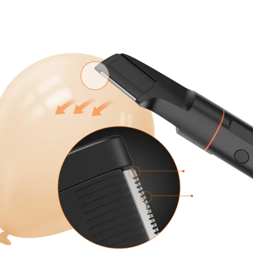 MAXGROOM LK-881 multifunkčný zastrihávač s vymeniteľnou hlavou - čierny - 18