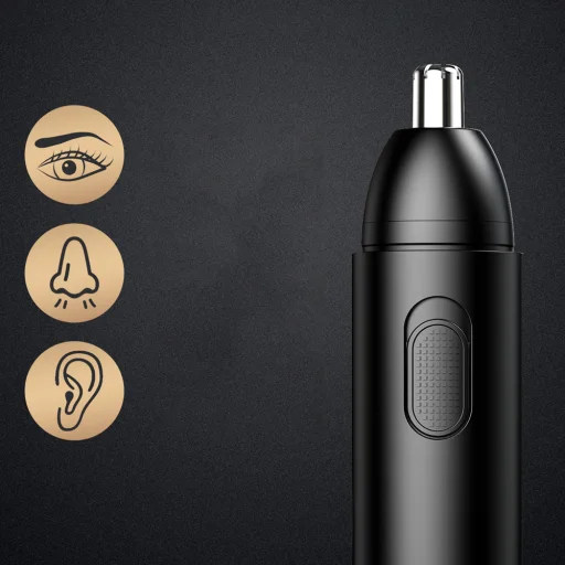 MAXGROOM GT2220A zastrihávač nosných a ušných chĺpkov a obočia - čierny - 5