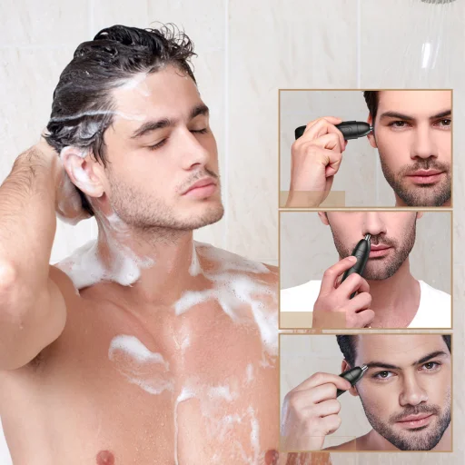 MAXGROOM GT2220A zastrihávač nosných a ušných chĺpkov a obočia - čierny - 6