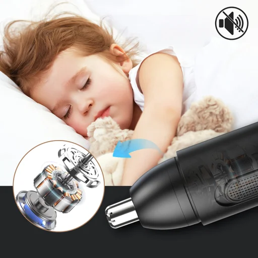 MAXGROOM GT2220A zastrihávač nosných a ušných chĺpkov a obočia - čierny - 7