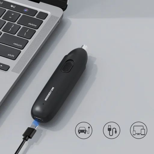 MAXGROOM GT2220A zastrihávač nosných a ušných chĺpkov a obočia - čierny - 10