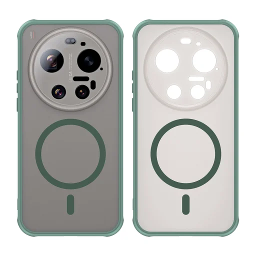 Techsuit - HaloFrost II MagSafe - Xiaomi 17 Ultra - Zelené puzdro - 2