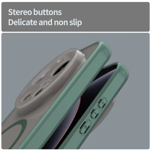 Techsuit - HaloFrost II MagSafe - Xiaomi 17 Ultra - Zelené puzdro - 3