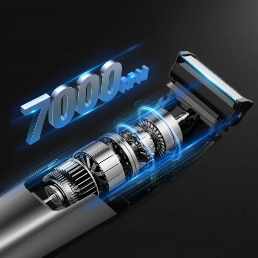 MAXGROOM M-319 multifunkčný zastrihávač s vymeniteľnými hlavicami – čierny - 6