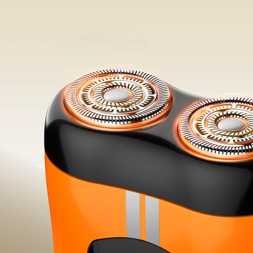 MAXGROOM M-501 elektrický holiaci strojček - oranžový - 3