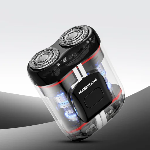 MAXGROOM M-501 elektrický holiaci strojček - oranžový - 10