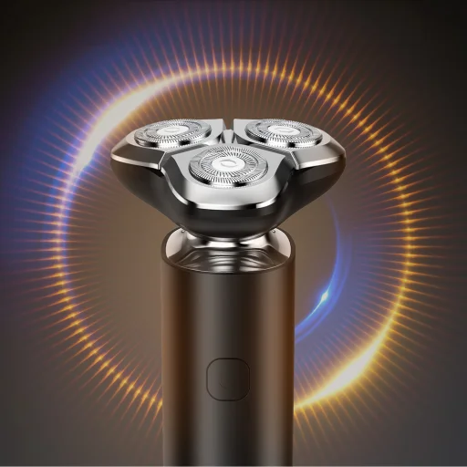 MAXGROOM M-8012 3 v 1 elektrický holiaci strojček - čierny - 9