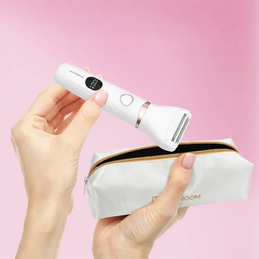 MAXGROOM M-105 3 v 1 dámsky zastrihávač na telo a tvár - biely - 6