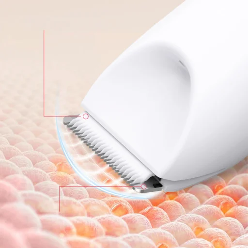 MAXGROOM M-9082 2 v 1 Dámsky zastrihávač na telo a tvár - biely - 5