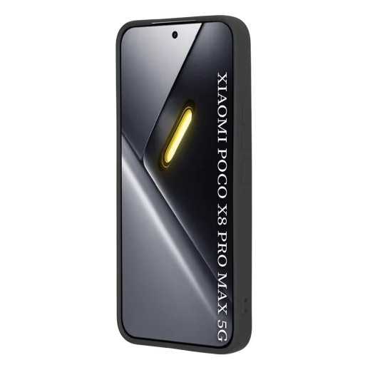 Techsuit - SoftFlex - Xiaomi Poco X8 Pro Max - Čierne puzdro - 2