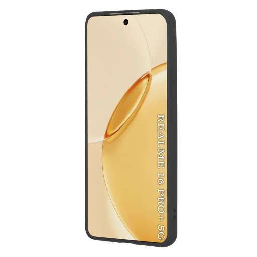 Techsuit - SoftFlex - Realme 16 Pro+ - Čierne puzdro - 2