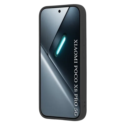 Techsuit - SoftFlex - Xiaomi Poco X8 Pro - čierne puzdro - 2