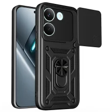 Techsuit - séria CamShield - Xiaomi Poco X8 Pro - čierne puzdro