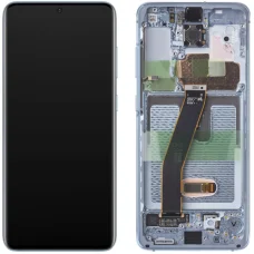 LCD displej modul Samsung Galaxy S20 5G G981 / S20 G980, modrý