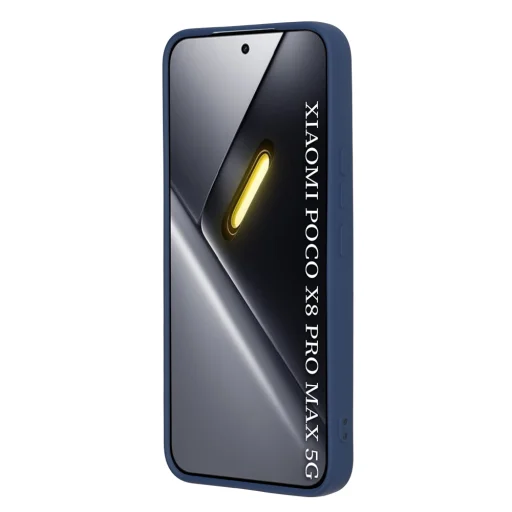 Techsuit - SoftFlex - Xiaomi Poco X8 Pro Max - Námorníckomodré puzdro - 2