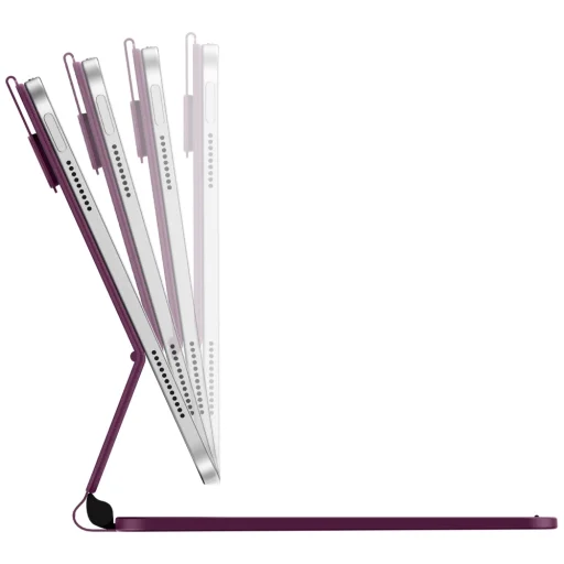 Apple iPad Pro 11 (2024/2025) Typecase Edge puzdro s klávesnicou - Malinové puzdro - 5