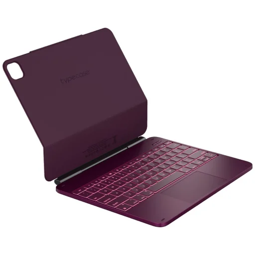 Apple iPad Pro 13 2024/2025 Typecase Edge puzdro s klávesnicou malinové - 6